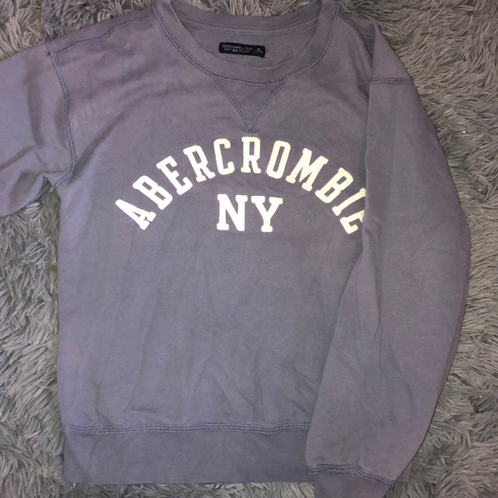 blue wash Abercrombie sweatshirt!!!